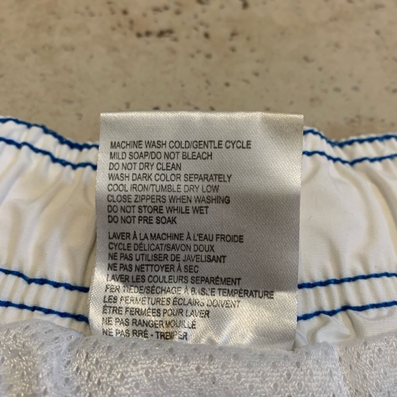 Ripzone Men's Striped Board Shorts Swim Trunks - Blue & Orange- Large - Picture 4 of 9